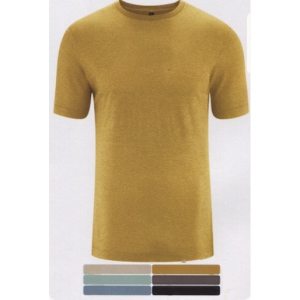 T-shirt CLASSIQUE manches courtes, col rond, en chanvre et  coton biologique, élu de l'ÉTÉ 2021